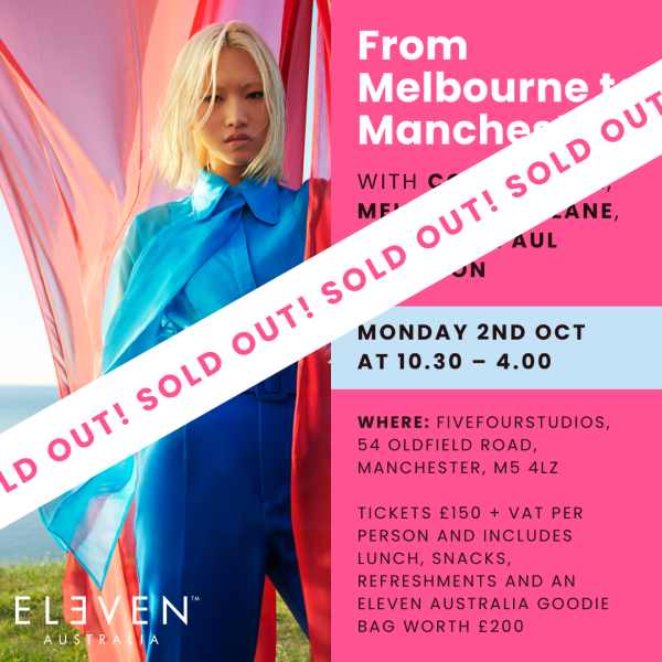 ELEVEN Australia Melbourne to Manchester Sold Out!